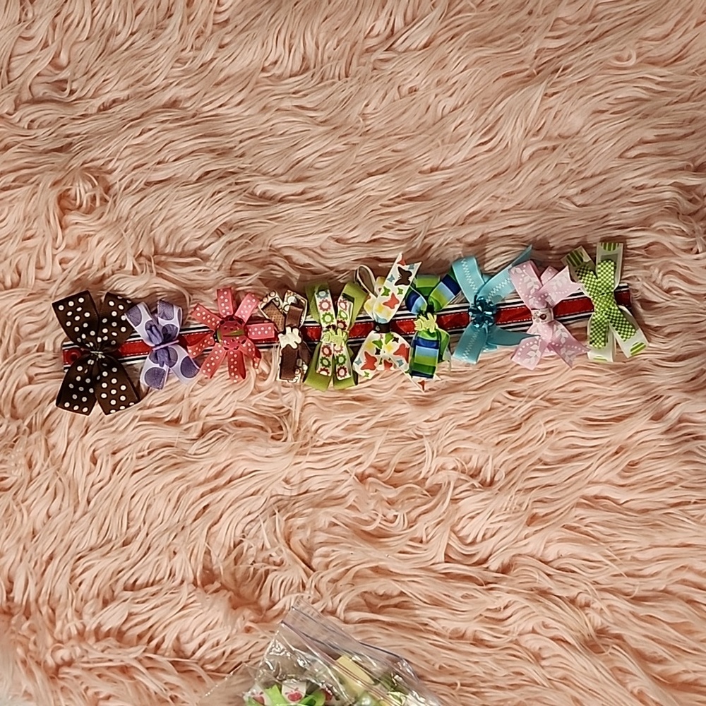 Hair bows handmade